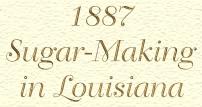 1887 Sugar-Making in Louisiana